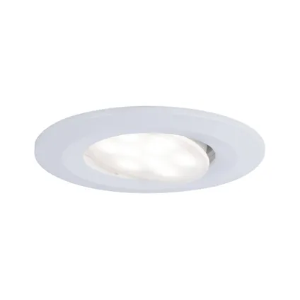 Spot encastrables Paulmann LED Calla orientable blanc 10x6,5W 5