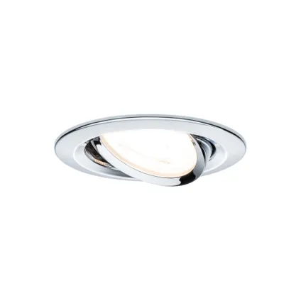 Paulmann spot encastrable LED Nova autour orientable chrome 51mm GU10 3x6,5W 8