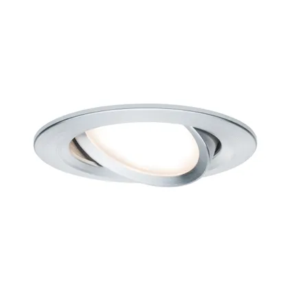 Paulmann spot encastrable LED Nova Coin 3-stepdim autour orientable aluminium 6,5W