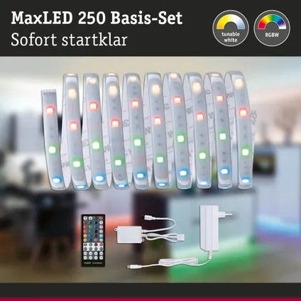 Paulmann ledstrip MaxLED 250 3m RGBW afdekking 20W 22