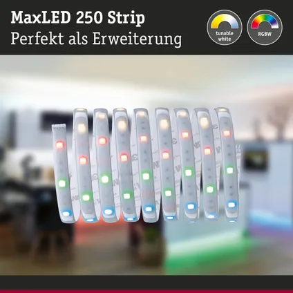 Paulmann ledstrip MaxLED 250 2,5m RGBW afdekking 17W 20