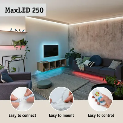 Ruban LED Paulmann MaxLED 250 2,5m RGBW protect cover 17W 24
