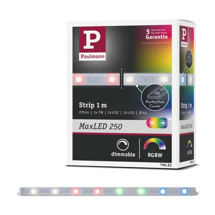 Ruban LED Paulmann MaxLED 250 1m RGBW protect cover 7W 24