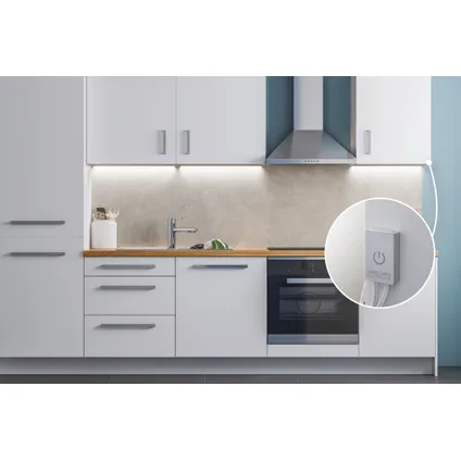 Kit Paulmann Function MaxLED 500 Comfort Kitchen Touch Sensor blanc chaud 3x60cm 11,1W 2