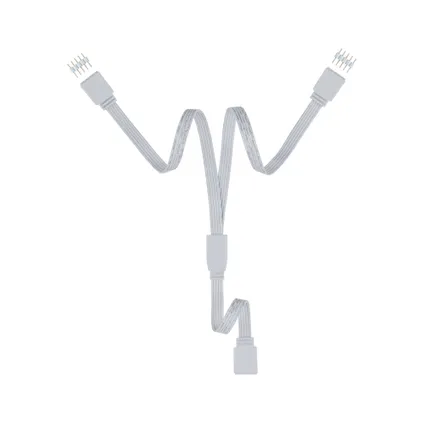 Y-splitter pour ruban LED Paulmann MaxLED plastique blanc 30cm 3