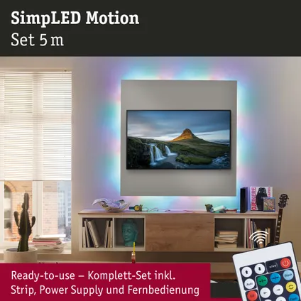 Ruban LED Paulmann SimpLED Motion 5m RGB 10W 9