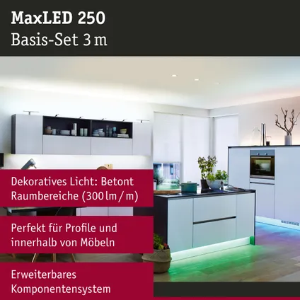 Paulmann ledstrip MaxLED 250 3m basisset RGBW 20W 21