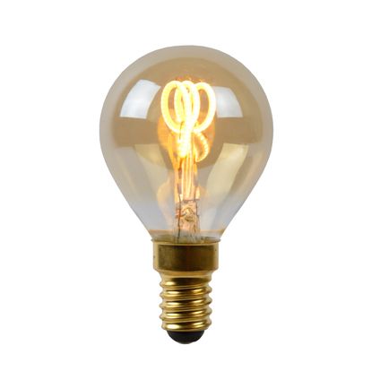 Lucide ledfilamentlamp amber P45 E14 3W