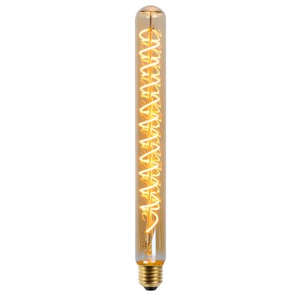 Lucide ledfilamentlamp amber 30cm T32 dimbaar E27 5W