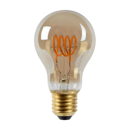 Lucide LED-lamp bulb gerookt E27 5W 3
