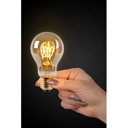 Lucide LED-lamp bulb gerookt E27 5W 4