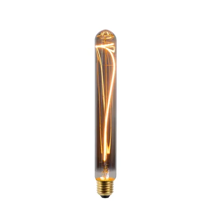 Ampoule LED crayon Lucide fumée 25cm E27 5W
