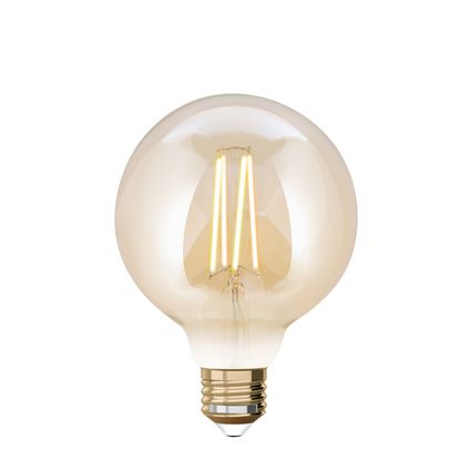 Ampoule LED filament iDual G95 ambre E27 G9