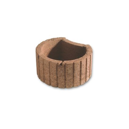 Coeck mini beton bloembak bruin 35x28x20cm  45st + pallet 3004837