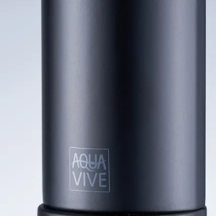 AquaVive wastafelmengkraan Irminio R laag zwart 10