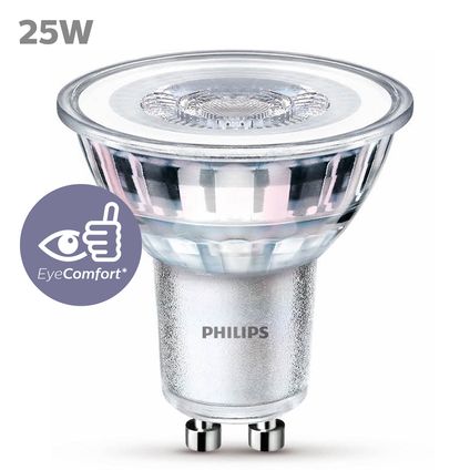 Spot LED Philips blanc froid GU10 2,7W