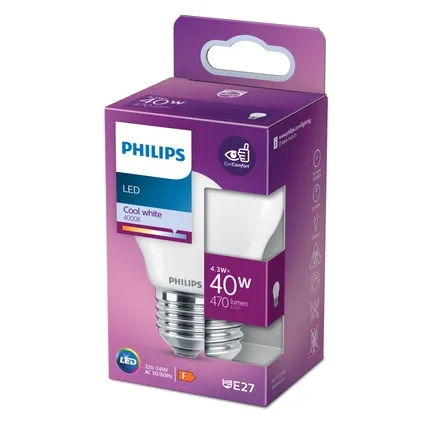 Spot LED Philips blanc froid GU 10 2,7W 3 pièces 2