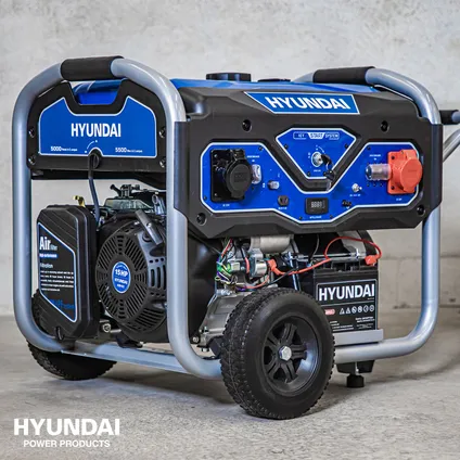 Hyundai generator 55054, 5500W - 15pk 3