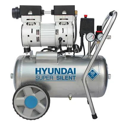 Hyundai compressor 24L 8bar olievrij