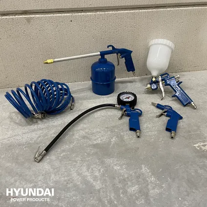 Hyundai compressor accessoireset 5-delig. 7
