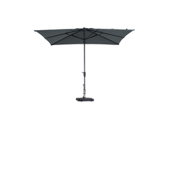 Praxis Madison parasol Syros Topline antraciet 280x280cm aanbieding