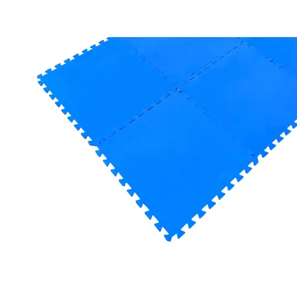 Protection de sol pour piscine Didak Pool bleu lisse 50x50cm 3