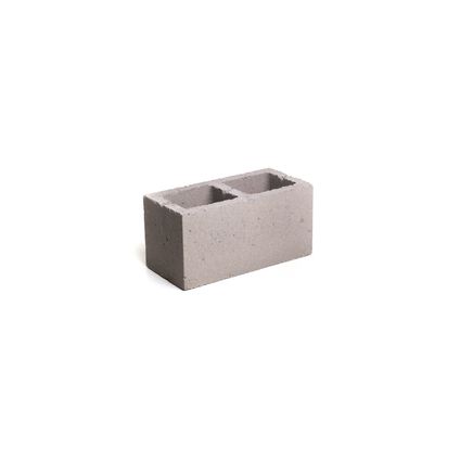 Coeck standaard betonblok Benor hol grijs 39x19x19cm 60st + pallet 3004837