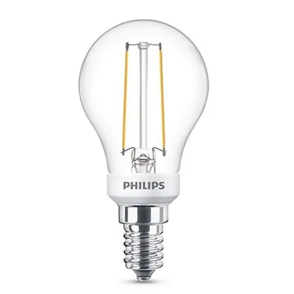 Philips ledlichtbron warm wit E27 1,4W