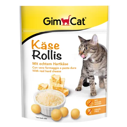 GimCat kattensnoepjes Käse-Rollis 140gr