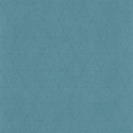 Vliesbehang driehoeken blauw 51192904 2