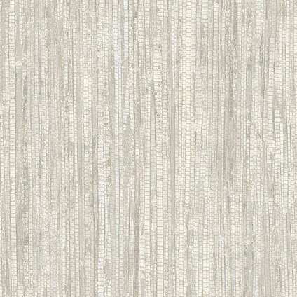 Vliesbehang textuur en streep beige G67961 2