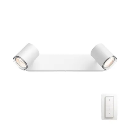 Philips Hue opbouwspot Adore White Ambiance 2x5,5W