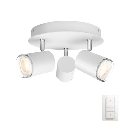 Philips Hue opbouwspot Adore White Ambiance 3x5,5W