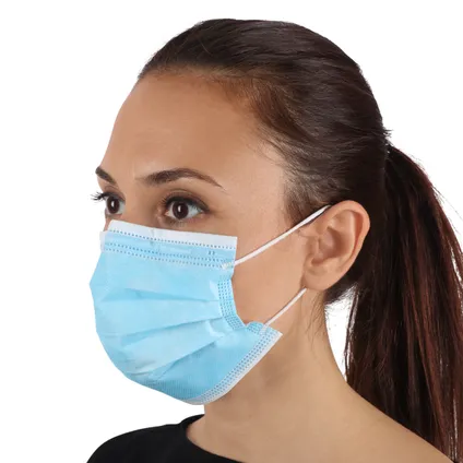 Wegwerpbaar mondmasker met elastiek – 50 stuks