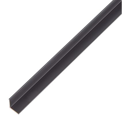 Profil d’angle Alberts aluminium noir 10x10x1mm 1m