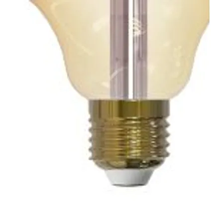 Ampoule LED bulbe EGLO Connect ambre E27 G125 6W 4