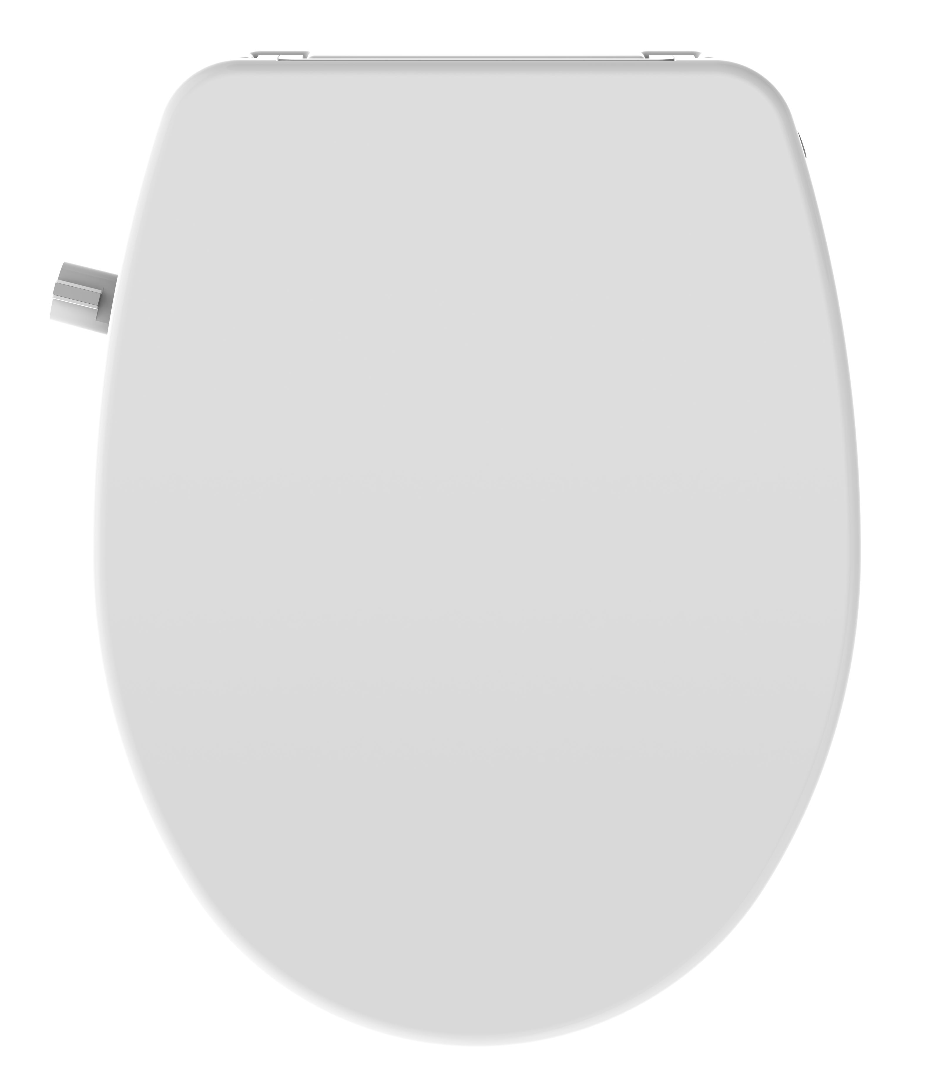 Abattant WC pour bidet Eau froide Non électrique Mécanique Réglable Angle Blanc 
