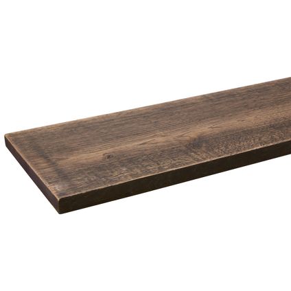 Plank eiken Dark Grey 19x195mm 250cm