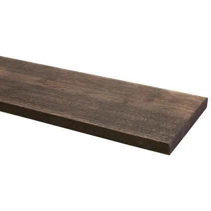 Plank eiken Dark Grey 19x195mm 250cm  6