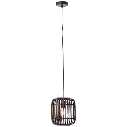Brilliant hanglamp Woodrow zwart Ø21cm E27