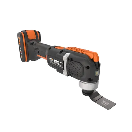 Worx multitool Sonicrafter WX696.9 20V (zonder accu) 2