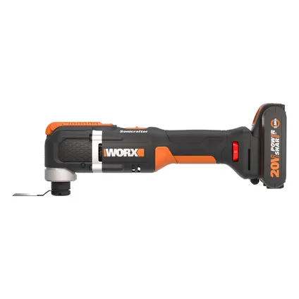 Worx multitool Sonicrafter WX696.9 20V (zonder accu) 7