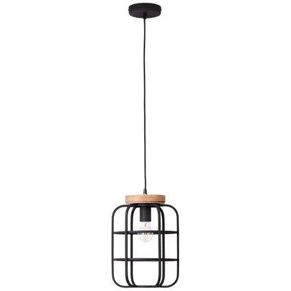 Brilliant hanglamp Gwen zwart ⌀25cm E27 2