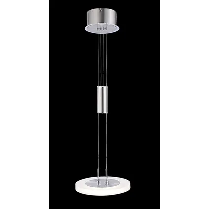 Fischer & Honsel hanglamp LED Diskus zilver 8,5W 2