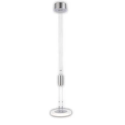 Fischer & Honsel hanglamp LED Diskus zilver 8,5W 4