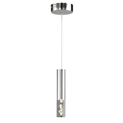 Fischer & Honsel hanglamp LED Bubble zilver 5W