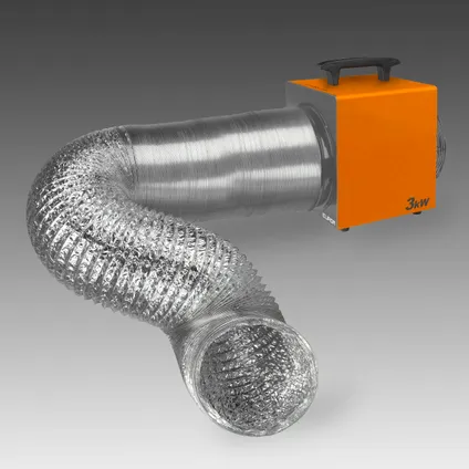 Eurom ventilatorkachel Heat-Duct-Pro 3kW 2