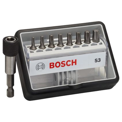 Bosch schroefbitset Torx 25mm – 9 stuks