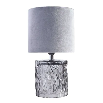 Lampe de table Seynave Beauty grise E14