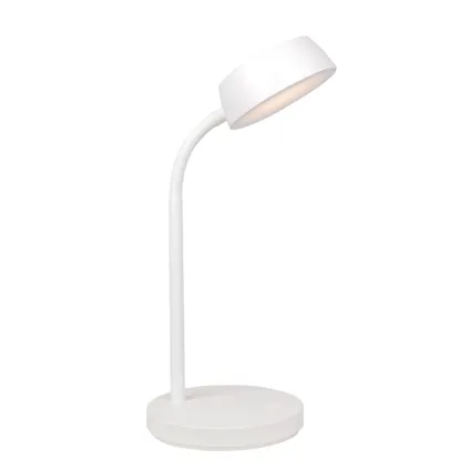 Lampe de bureau LED Seynave Mia blanche 4,5W